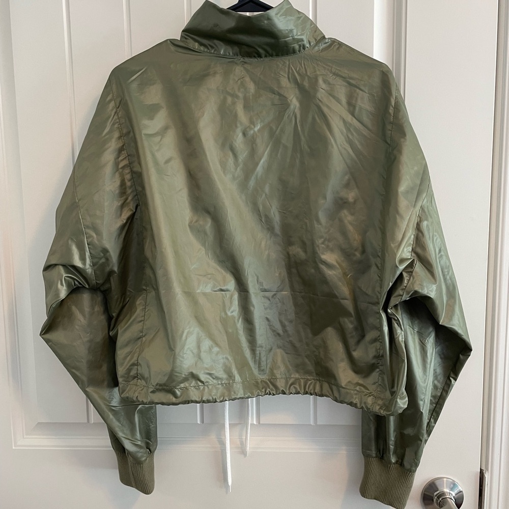 Juicy Couture Quarter-Zip Turtleneck Windbreaker - Picture 2 of 7